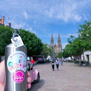 Gourde La Bourbonnaise pour Elles