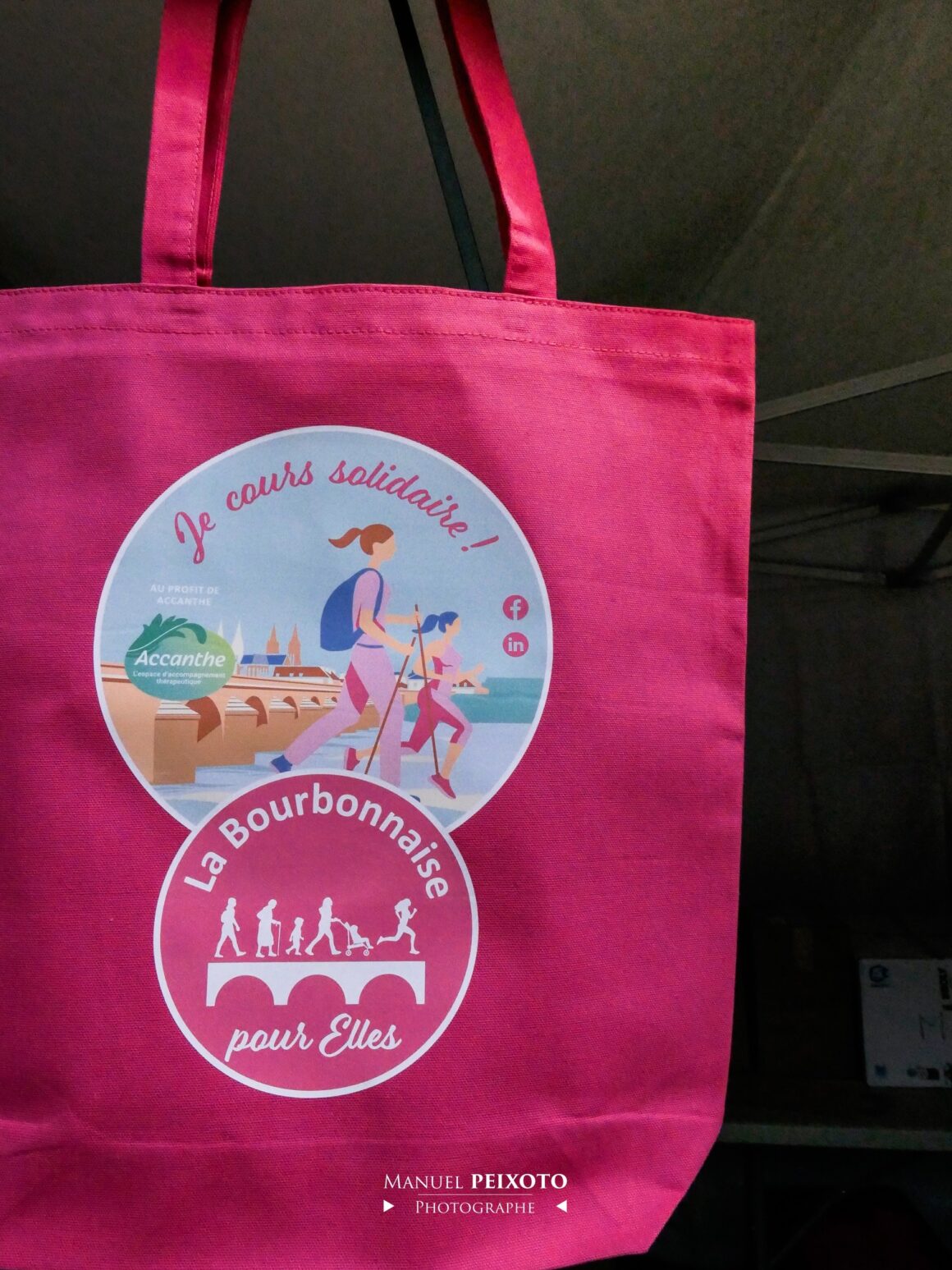 Tote bag La Bourbonnaise pour Elles